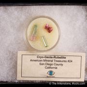 Tourmaline (Rough & Cut set)