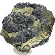 Pyrite, hematite