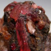 Manganpyrosmaltite with Rhodonite
