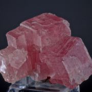 Rhodochrosite with Quartz