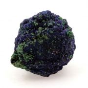 Chessylite ( Azurite ) + Cuprite.