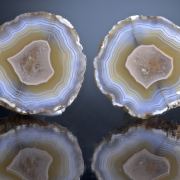 Agate nodule - (Laguna) - polished pair