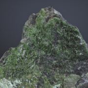 Zaratite and Chromite - vintage, classic USA  