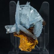 Baryte with limonite