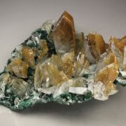 BARYTE, MALACHITE