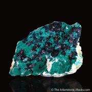 Veszelyite on Zincolibethenite