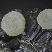 Prehnite on Epidote