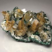 BARYTE, MALACHITE