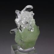 PREHNITE, QUARTZ