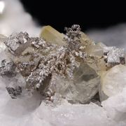 Silver with Calcite