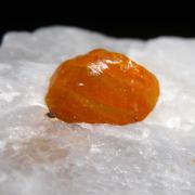 Norbergite in Calcite