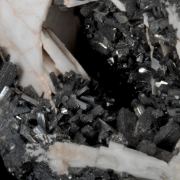 Manganite with Barite - classic specimen