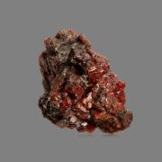 Rhodonite with Galena