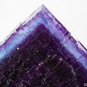 Calcite on Fluorite