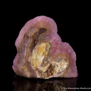 Aragonite on Aragonite var. Cobaltoan