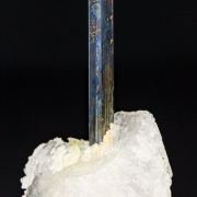 Calcite on Stibnite