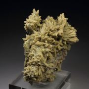 hollow SMITHSONITE perimorph after CALCITE