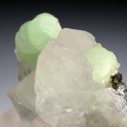 Prehnite with Calcite