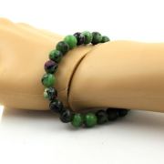 Epidote from Australia Bracelet 8 mm Beads.