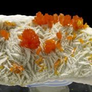 Orpiment, dolomite