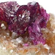 Roselite, calcite