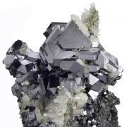 Galena, calcite, quartz