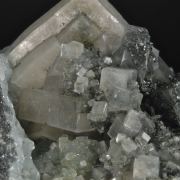 Apophyllite with Prehnite, Quartz (classic locale)