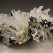 CHALCOPYRITE, QUARTZ