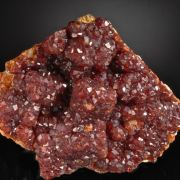 Spessartine over Orthoclase