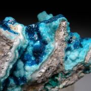 Veszelyite on Hemimorphite
