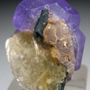 Apatite on Muscovite