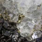 Enormous Naica Fluorite, Galena, Pyrite