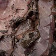 Calcite Included With Copper, With Copper & Quartz