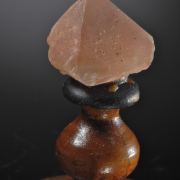 Fluorite, pink single crystal
