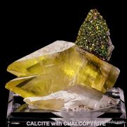 Calcite with Chalcopyrite