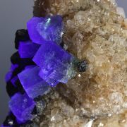 Fluorite and Galena on Quartz