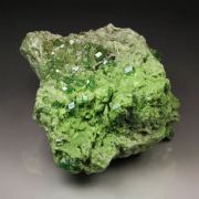 HEAZLEWOODITE, gem GARNET var. GROSSULAR var. CHROMIAN