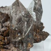 Quartz with Siderite and Gypsum