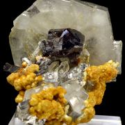 Cassiterite, apatite, arsenopiryte, quartz, siderite