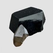Tourmaline schorl, quartz var. smoky