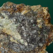 Pavonite with Aikinite and Ankerite