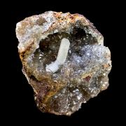 Cerussite, quartz