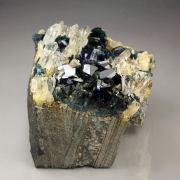 LAZULITE, SIDERITE