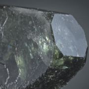Apatite (Fluorapatite) with Actinolite inclusions