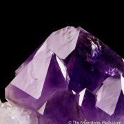 Quartz var. Amethyst on Quartz