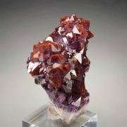 QUARTZ var. AMETHYST with HEMATITE inclusions