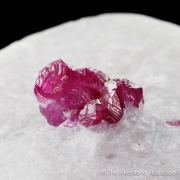 Corundum var. Ruby on Marble