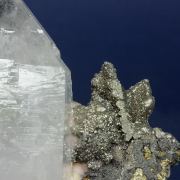 Quartz with Siderite and Pyrite