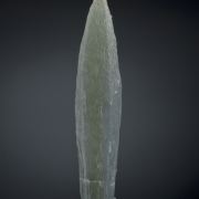 Quartz - Prase type, with Hedenbergite inclusions