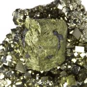 Chalcopyrite on Pyrite
